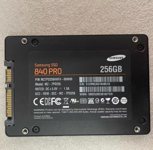 Samsung 256 ssd 840 - samsung, gb
