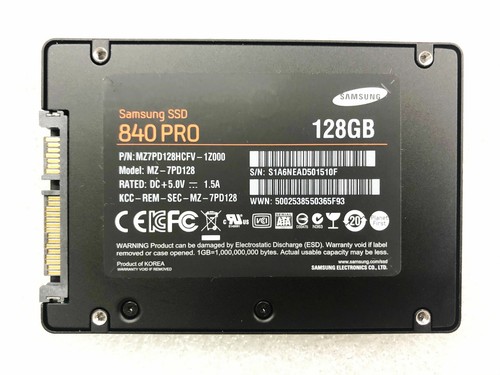 Ssd samsung 840pro 128g - samsung,